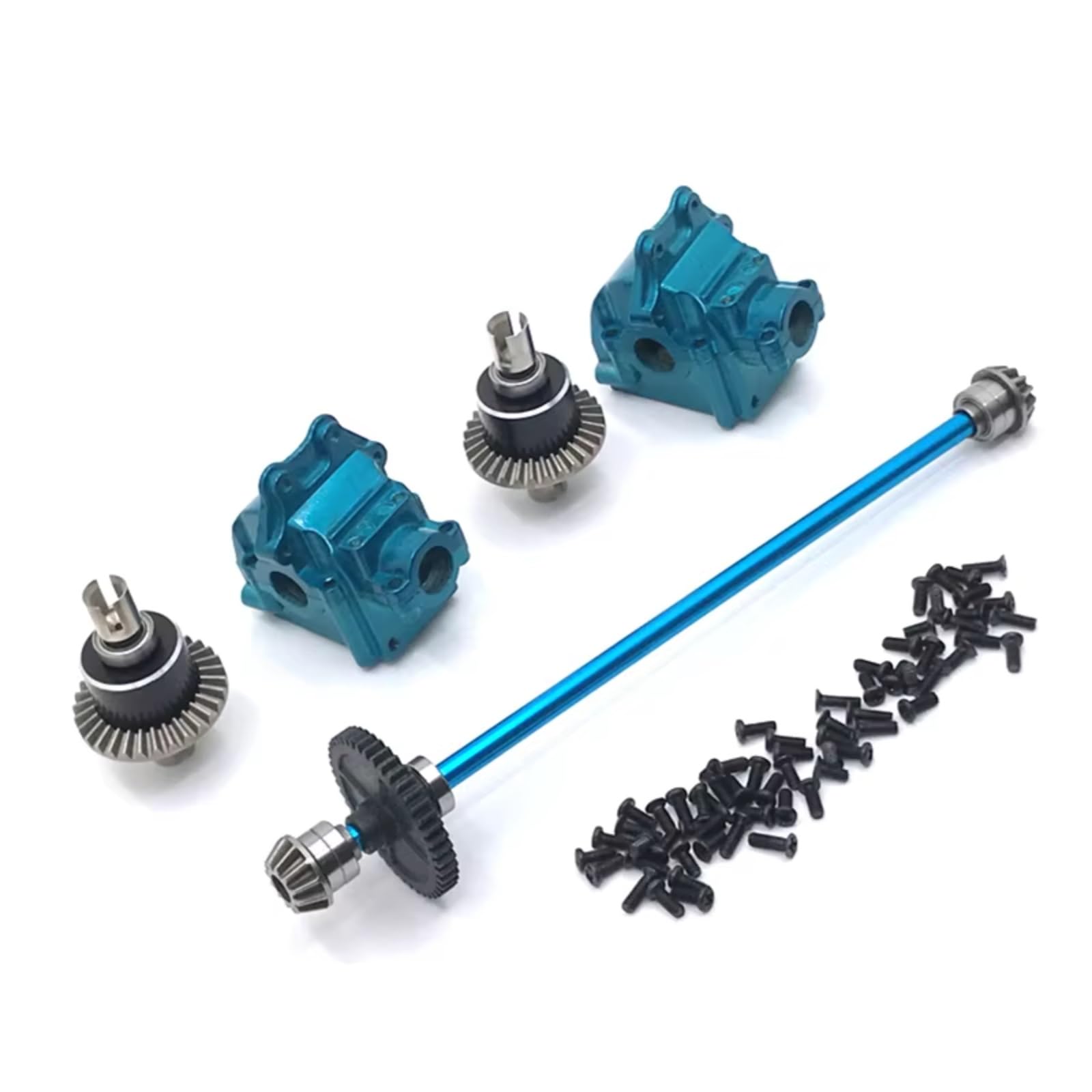 Rc Mise Niveau Composant pour WLtoys 124016 124017 124018 124019 1/12 Centre Métallique Arbre Transmission Assemblage Pignon Moteur Amélioration Voiture RC Pièces Modifiées(Blue Rc Mise Niveau Composant pour WLtoys 124016 124017 124018 124019 1/12 Centre Métallique Arbre Transmission Assemblage Pignon Moteur Amélioration Voiture RC Pièces Modifiées(Blue