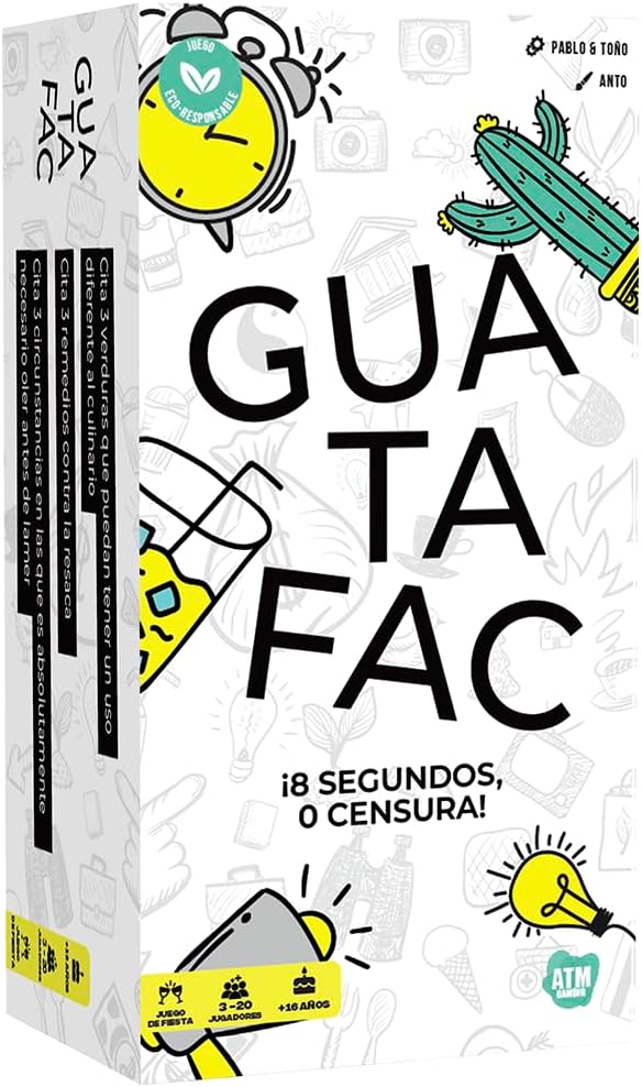 GUATAFAC (juego de mesa para adultos)