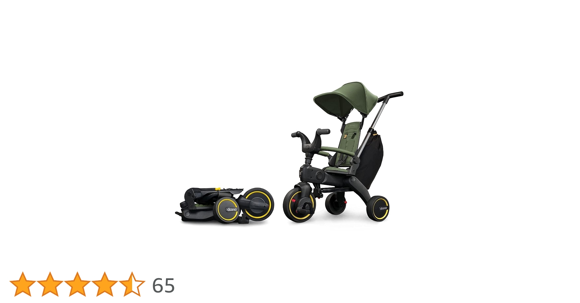 ドゥーナ doona リキトライク カーキ Amazon.co.jp: doona doona【世界最小折りたたみ三輪車
