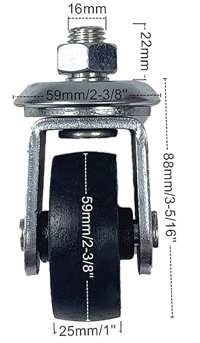 Miniatura 5 de Ruedas de gato de piso para gato de piso de 3 toneladas, ruedas de hierro fundido, piezas de repuesto de calidad para ATD, Cornwell, Mac Tools,