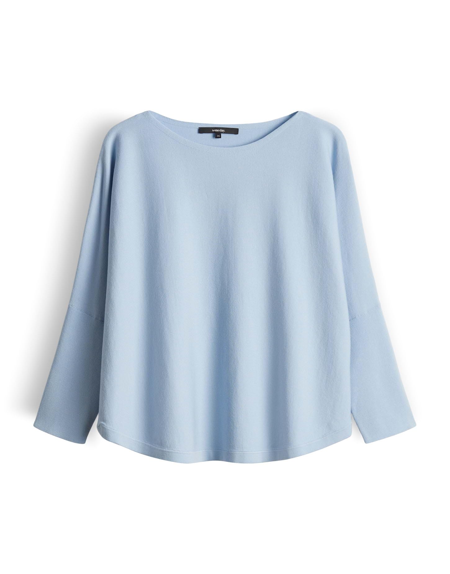 someday Damen Pullover | TIRAJA Oversized Feinstrickpullover im Cape Stil