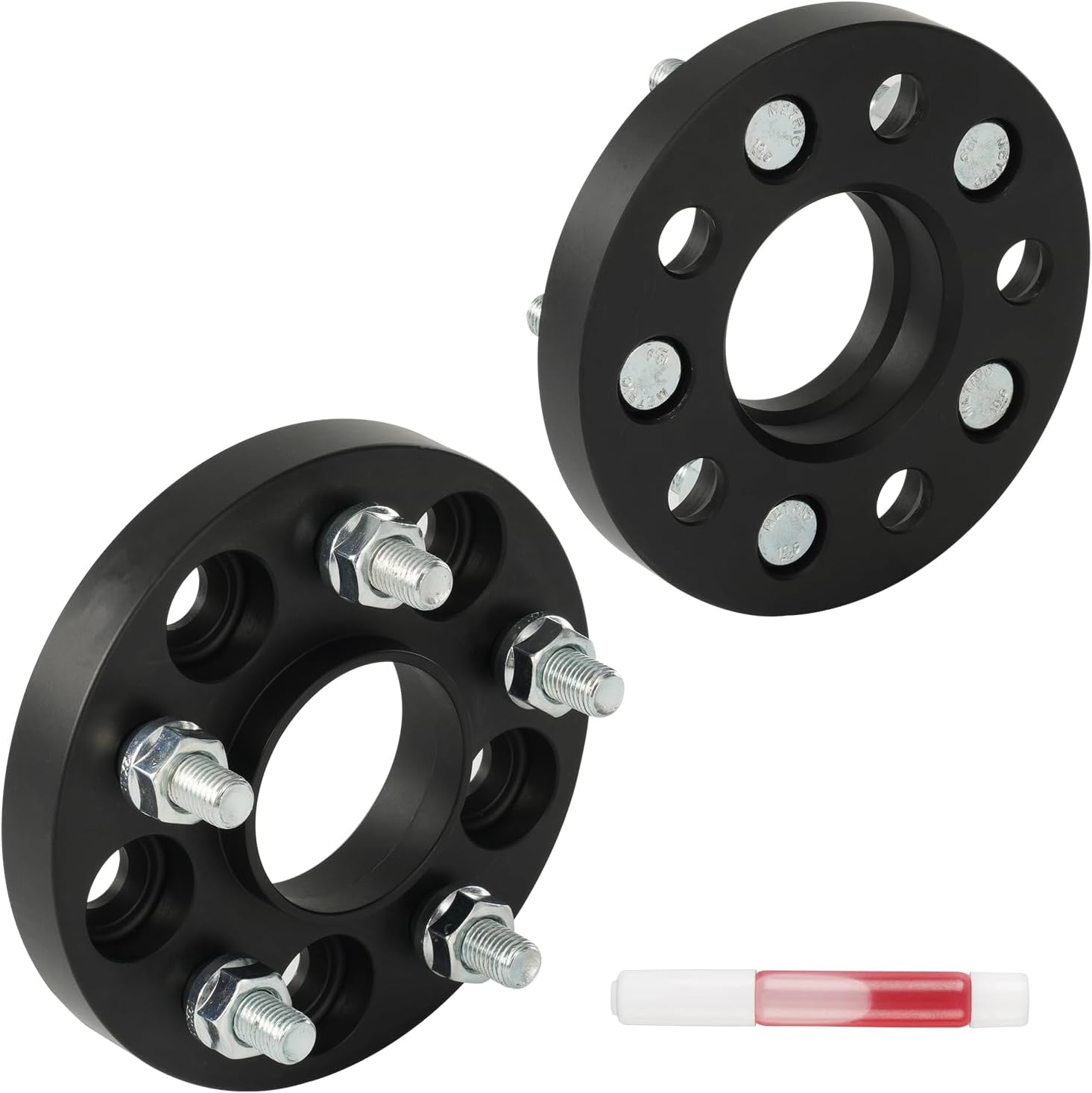 KAC 5x108 Hub Centric Wheel Spacer 0.787 for Focus, Escape, Fusion, Taurus, Transit Connect, C-Max, MKC, Windstar, Thunderbird, S60, MKZ, M12x1.5 Studs & 63.4mm Hub Bore, 5 Lug Tire Spacer, 2PCS