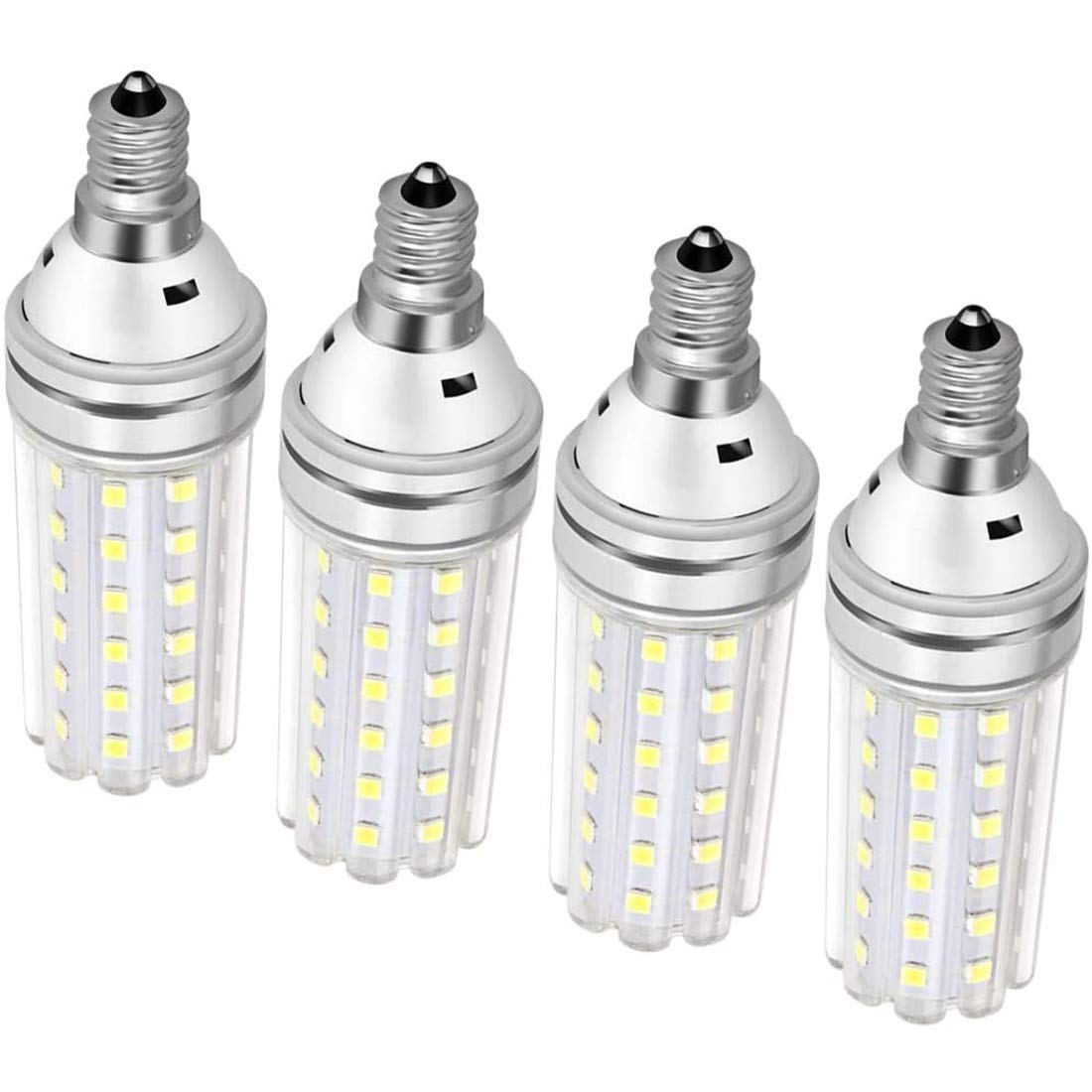 Lampadine LED Corn E12 La Lampadina LED È Equivalente A 150 Watt 15W Lampadina LED Portacandele Watt 1500Lm Luce Diurna Bianca 6000K Lampadina LED Lampadina Decorativa Base Candela,E14 16w,10pcs