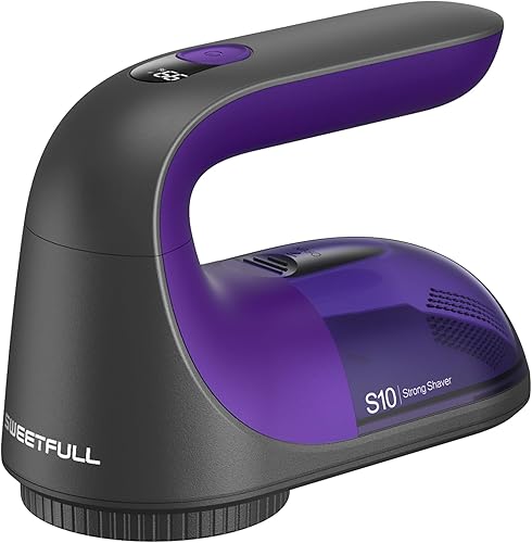 SWEETFULL Afeitadora de tela, afeitadora de pelusas, pantalla LED, removedor de pelusa recargable, desfuzzer para suéter para quitar pelusa para disponible en Yaxa Colombia