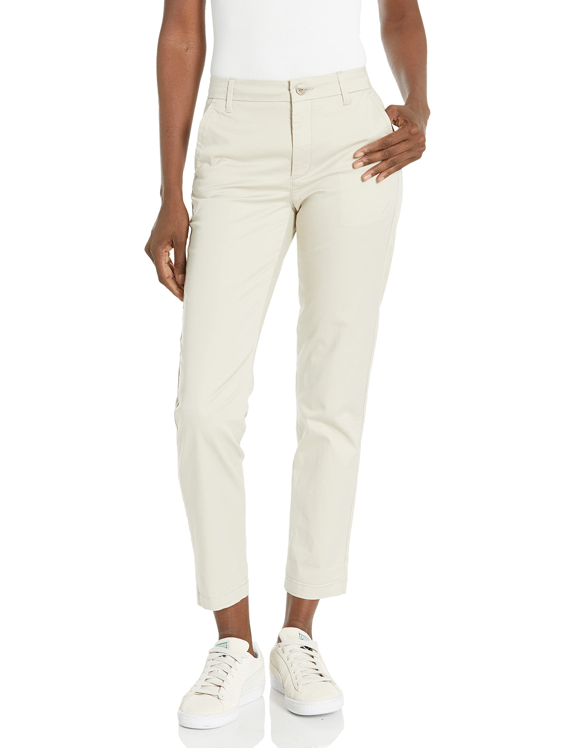 Dockers Women's Weekend Chino Mid-Rise Slim