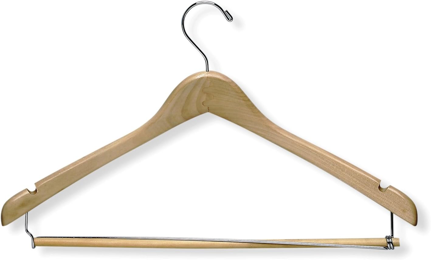 HoneyCanDo HNGZ01264 Contoured Suit Hangers with Locking