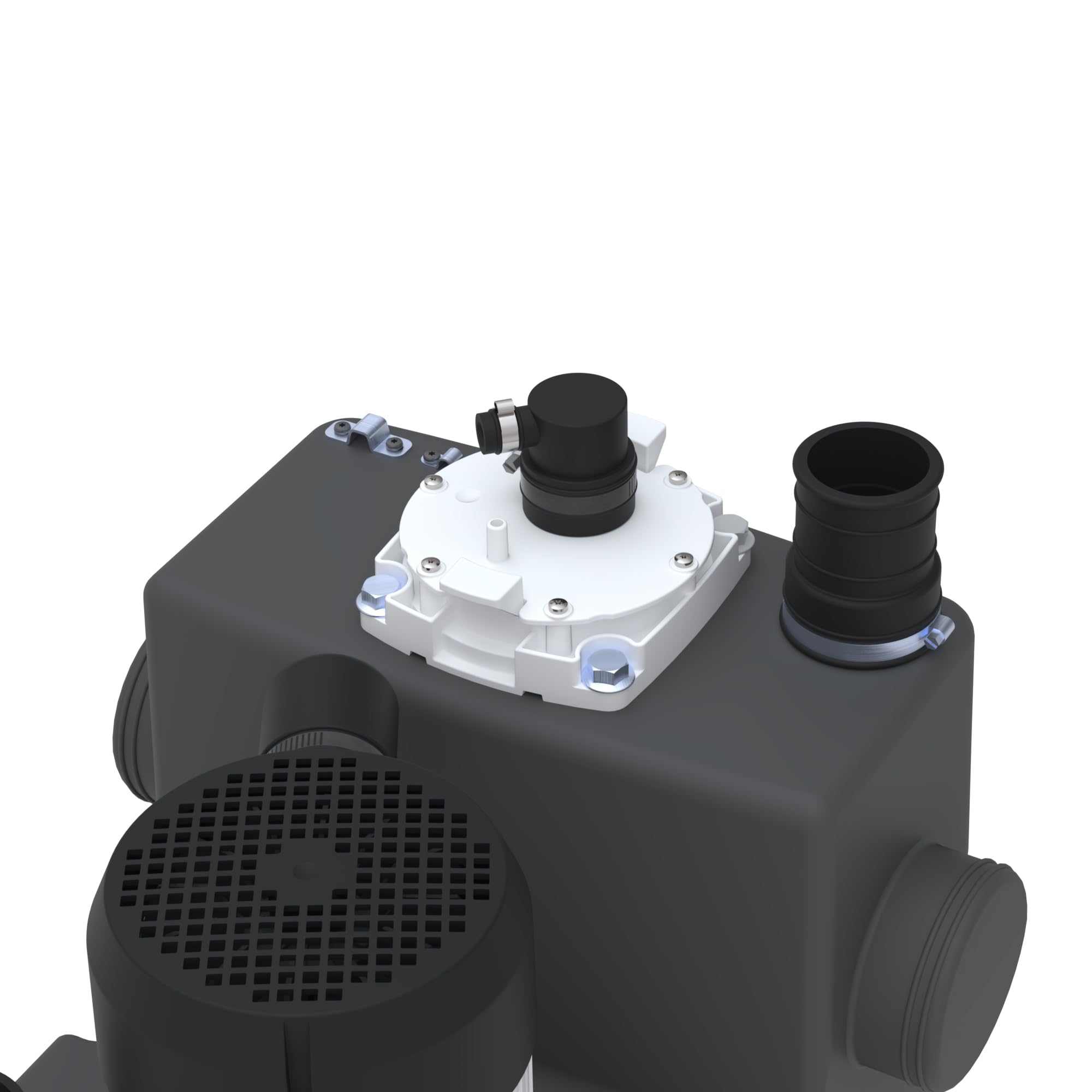 SFA – Sanicubic 1 GR HP S – Kleinhebeanlage für Abwasser – Bodenstehend – Schneidwerk Pro X K2 – 2 niedrige Zuläufe – Für Haus, Wohnung & Geschäftsräume – 42 x 51,8 x 40,1 cm – 2.000 W