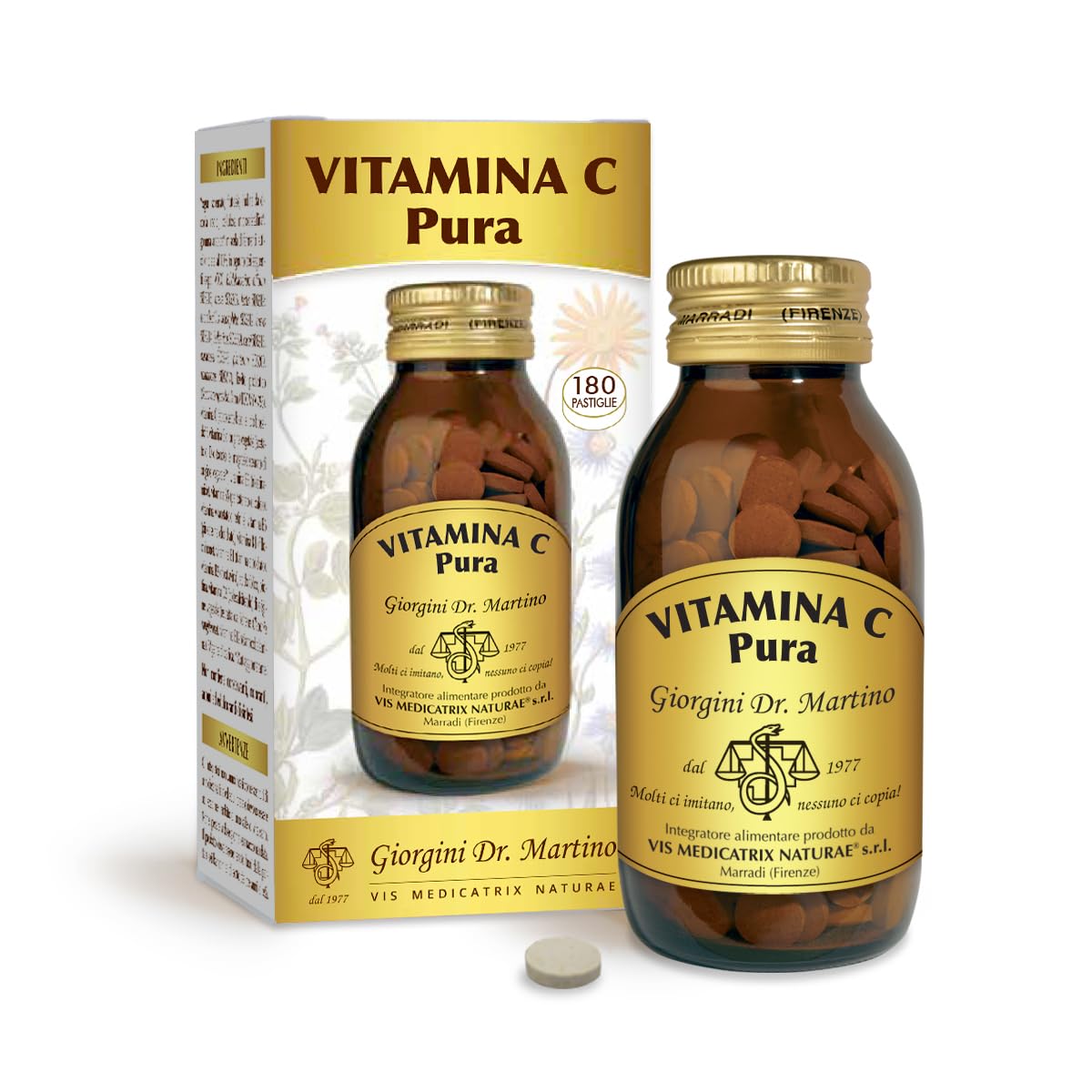 VITAMINA C PURA 180PAST