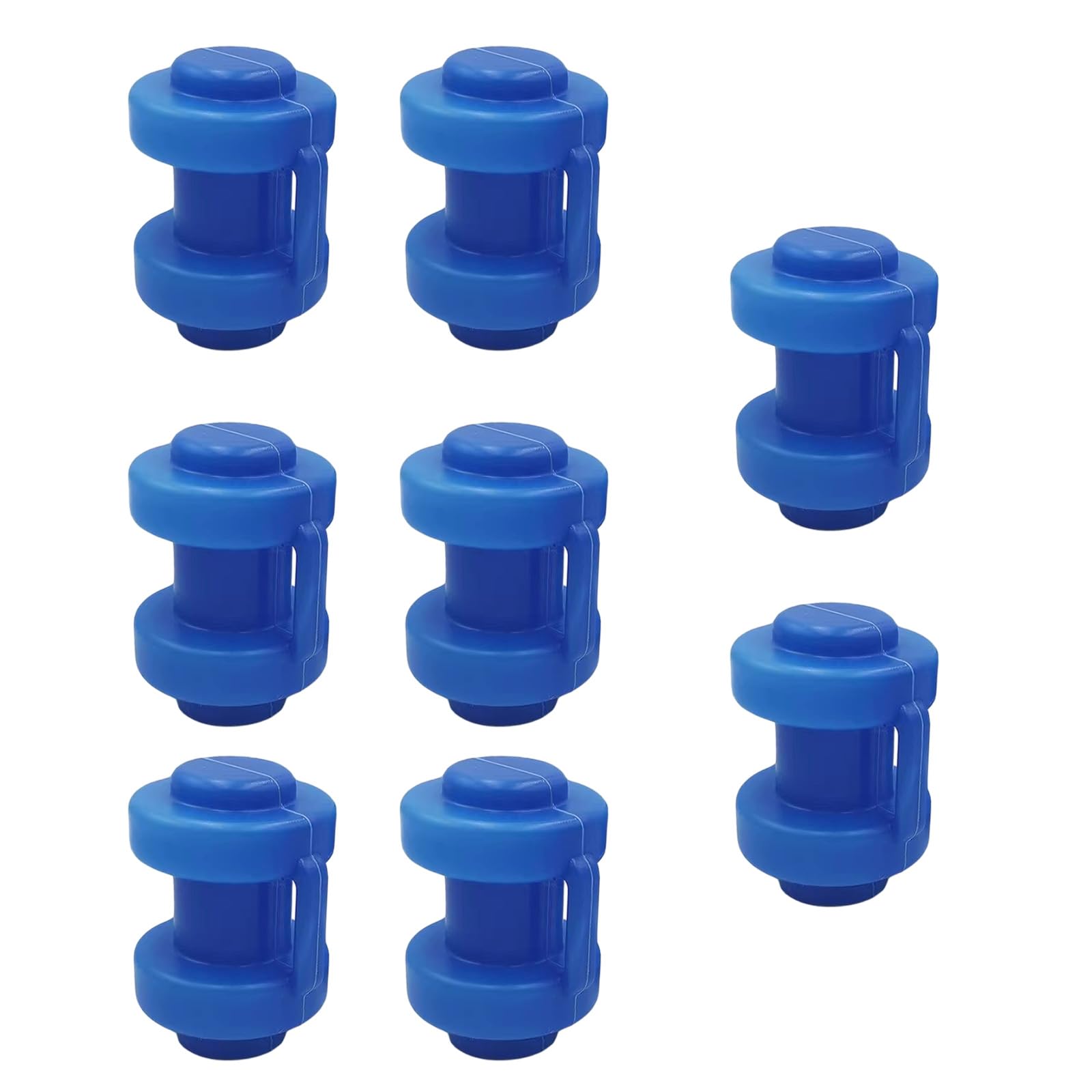 HUANGTNG Trampoline Enclosures Post Covers Trampoline Rod Net Post End Caps Trampoline Tube Covers End Caps for Trampoline Rod