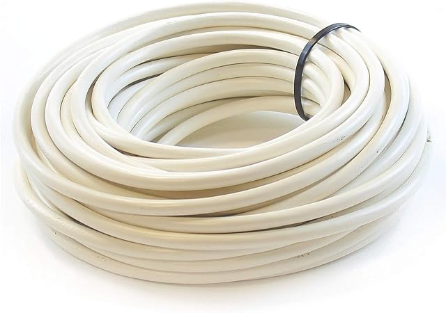 Ali's DIY 4 Core Round White Flex Flexible Cable 1.5 MM - 5 metre Cut Length