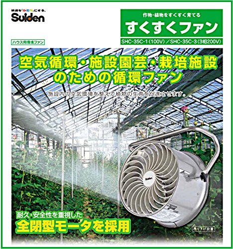 Amazon.co.jp: スイデン(Suiden)ノズル付きハウス用循環ファン