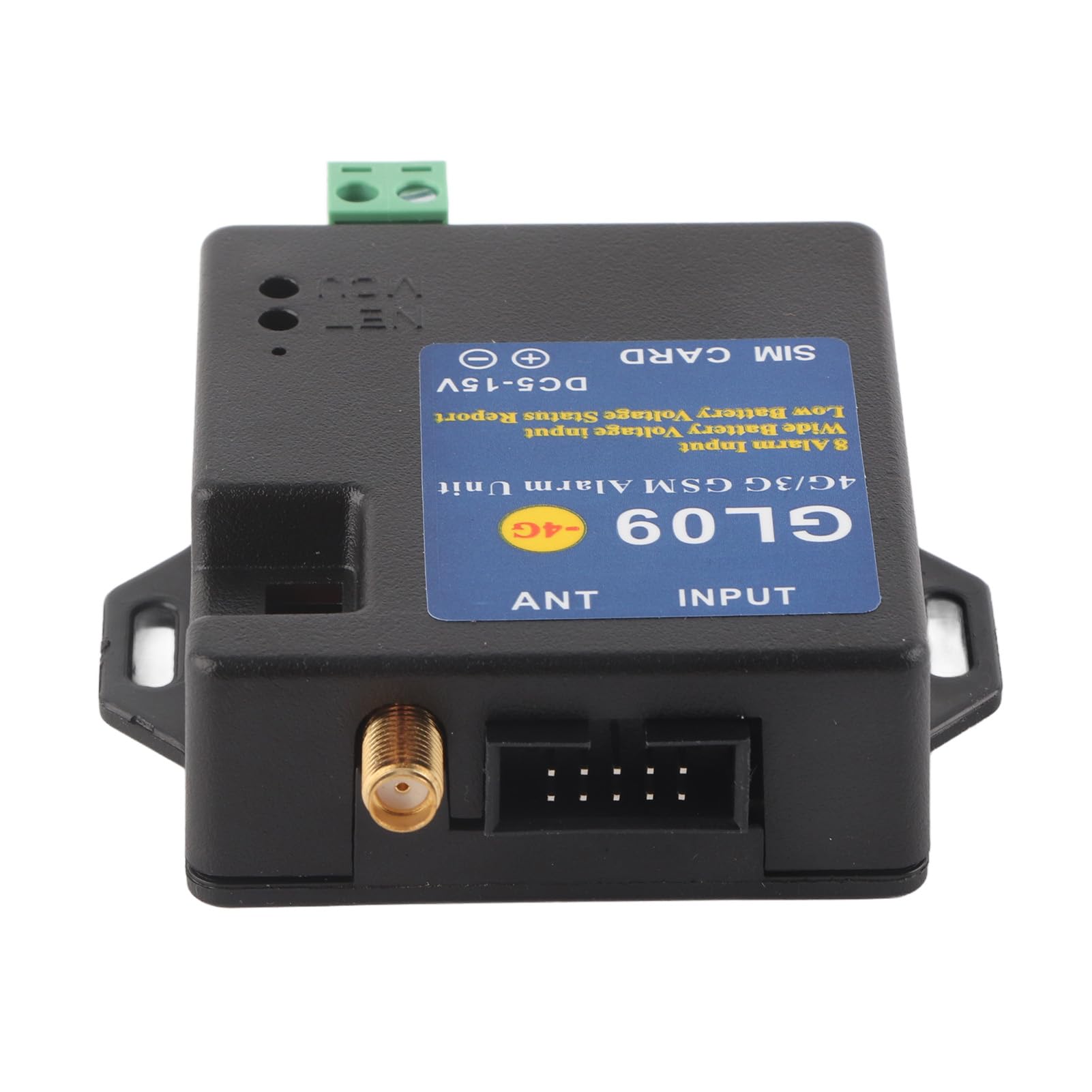Modulo di avviso del di sicurezza allarme 4G/3G/GSM, modulo di allarme a basso consumo di ingresso a 8 canali, di sicurezza del magazzino domestico wireless con avvisi (Versione europea)