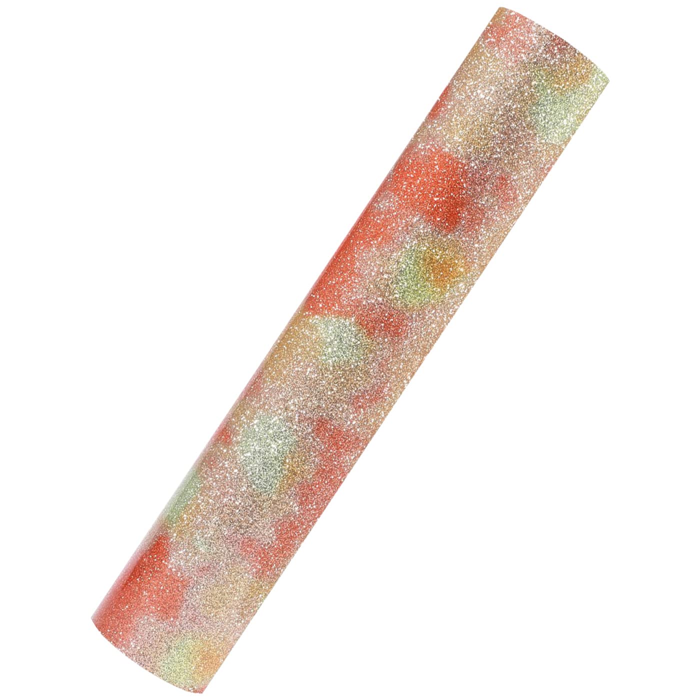 TECKWRAP Kolorowa brokatowa rolka winylowa, termotransferowa - HTV folia flex do naprasowania 152 cm x 30 cm (szampańskie złoto)