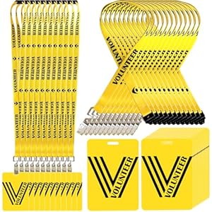 Laiamer Volunteer Schlüsselband Set 30 Stück