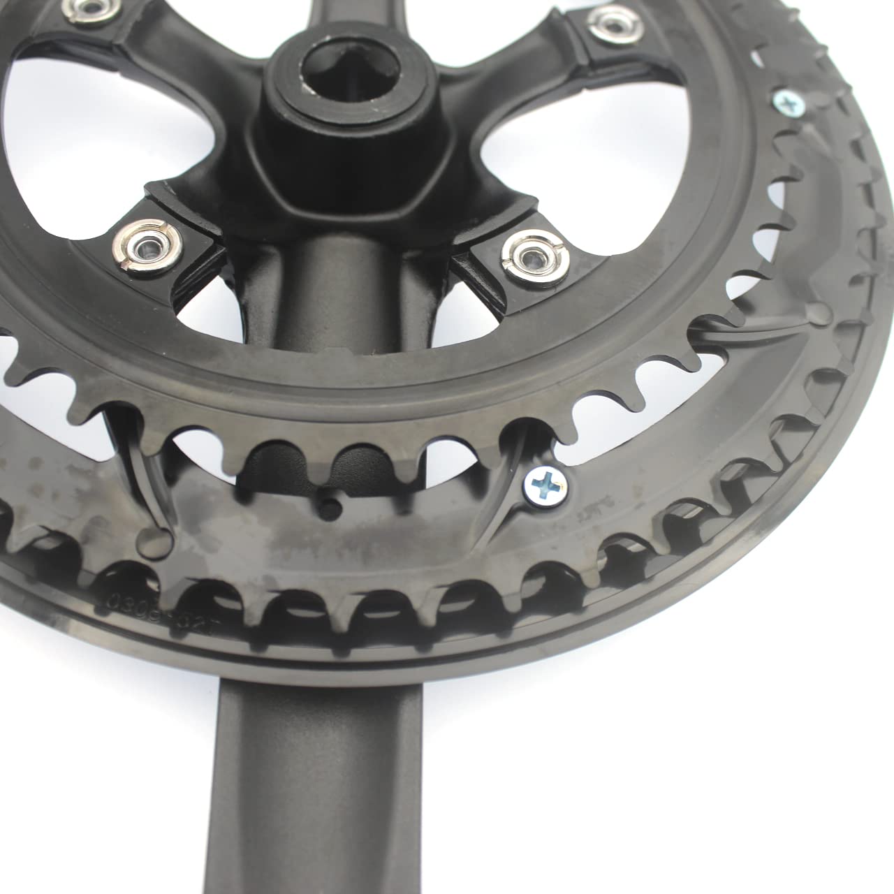 Guarnitura MTB Crankset for Bici da Strada 6/7/8/9 velocità 52 / 42T 170mm BCD110mm. Set a manovella for Accessori for in Lega di Alluminio
