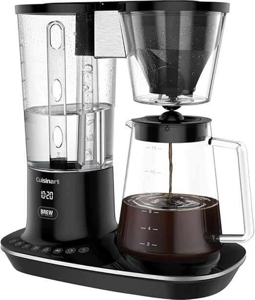 Cuisinart DCC-4000P1 12-Cup Programmable Coffee Center Coffeemaker - (Renewed)