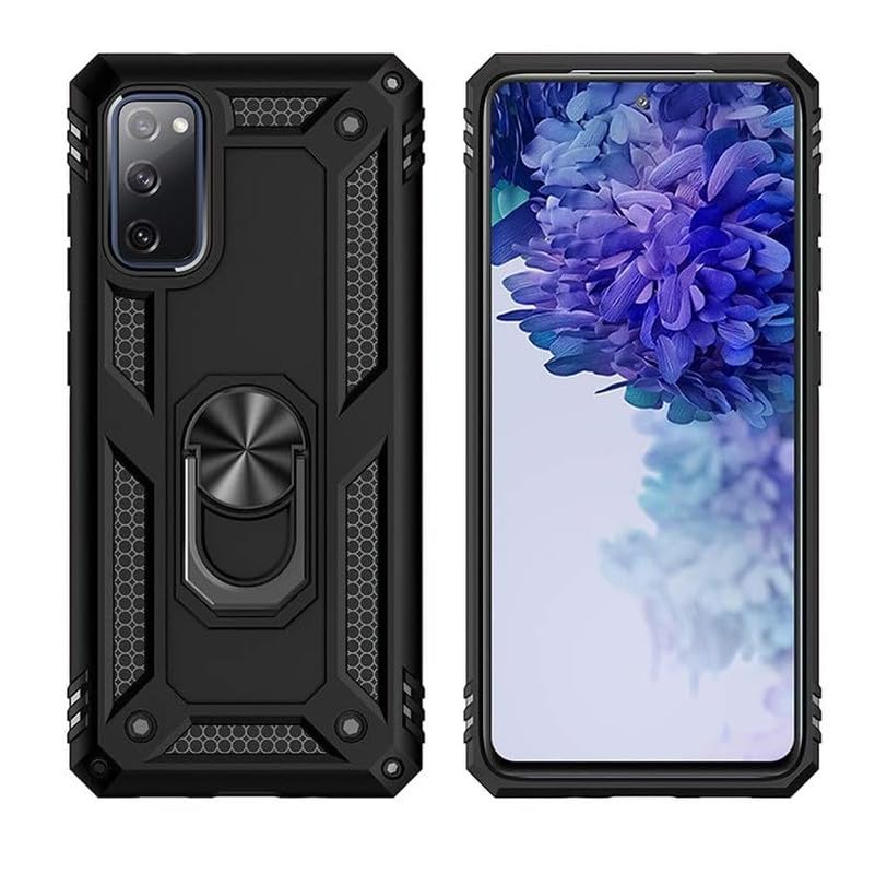 SkyTree Samsung Galaxy S20 FE 5G, Robotic Shock Proof Thunder Case, Dual Layer Hybrid Armor Back Cover Case with Kickstand for Samsung Galaxy S20 FE 5G - Black (B0CS9S5M4N) Amazon Price History, Amazon Price Tracker