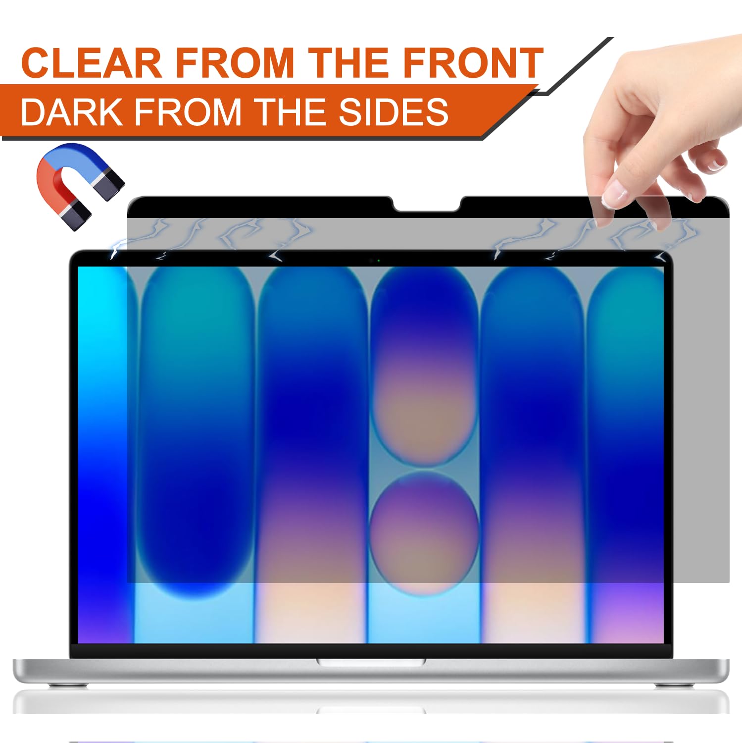 HaruYo Magnetico Filtro Privacy per MacBook Neo 13" A3404 A18 PRO | Protezione per la Privacy Anti Luce Blu e AntiGraffio, Anti-Spy Pellicola di Protezione