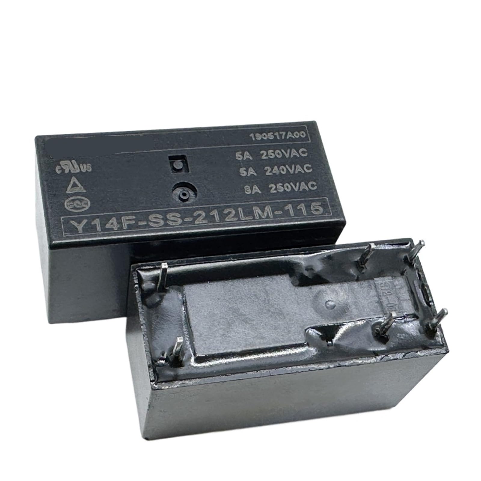 YZWRWRMKTB 1pc Y14F-SS-212LM-115 (115F2A-12V-8A) Relay 8pins