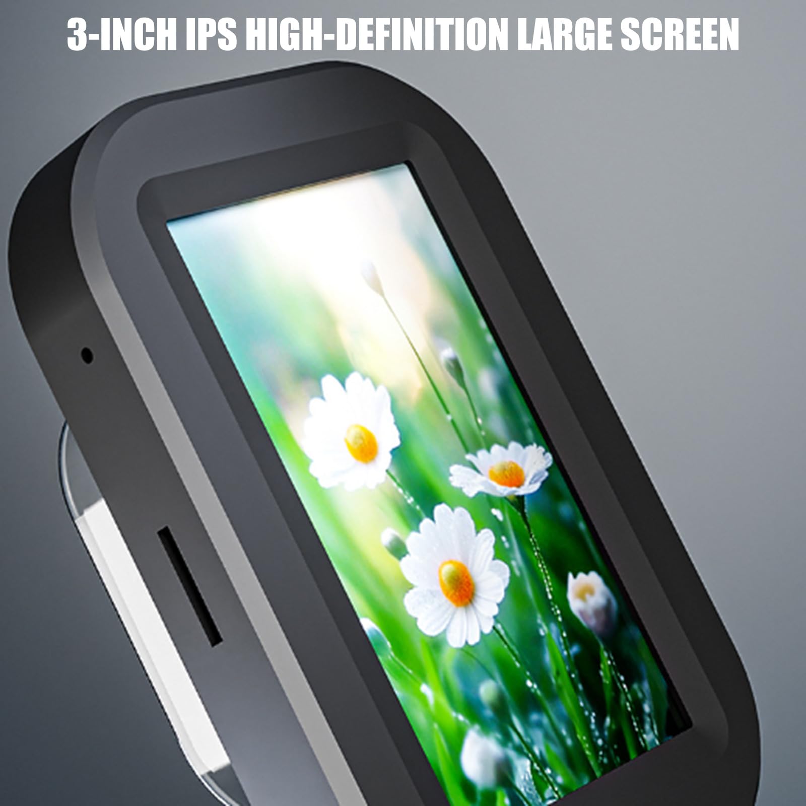 Microscopio digital con pantalla a color de 7.6 cm, lupa de mano con luz LED para observación, aprendizaje, lupa digital de mano