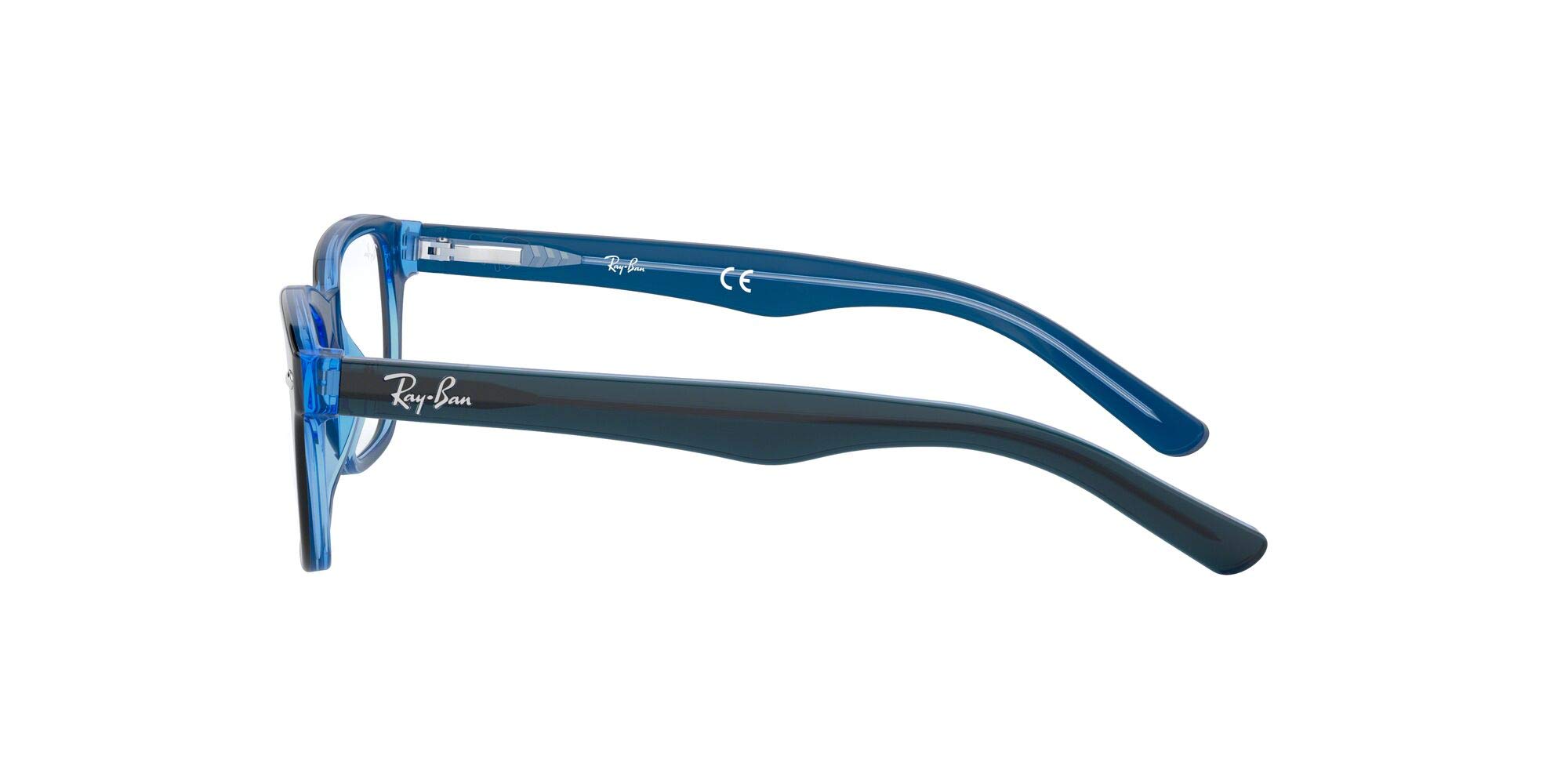 Ray-Ban Unisex dla dzieci 0RY 1555 3667 46 oprawki okularów, niebieski (Topo Blue On Blue Fluo)