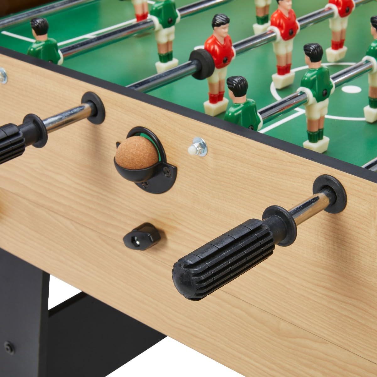 Kangui Table Multi Jeux Pliable 16 en 1 pour ado - Baby-Foot, ping Pong, Billard, Bowling, palets,...