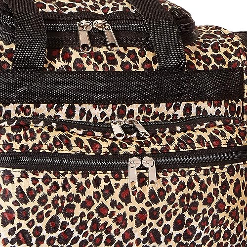 Image of World Traveler 81T16-168 Duffle Bag, One Size, Leopard