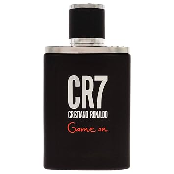 CR7 Game On Cristiano Ronaldo - Eau De Toilette Cologne Scent for Men - Papaya, Ice, Cedar, and Cashmere Wood - Original Mens Fragrance Collection - 1 oz
