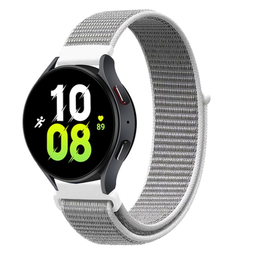 22mm Band for Amazfit Bip 6/Bip 5/Unity/GTR 4/3/3 Pro/2/2e/47mm/Pace/Stratos 2/2S/3/Balance 46mm Soft Nylon Adjustable Watch Strap