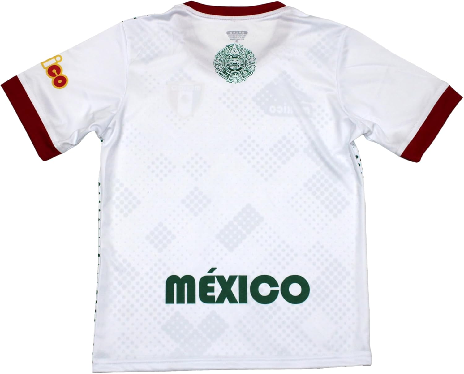 ARZA Sports Youth Mexico Soccer Uniform – Short Sleeve Jersey and Shorts, 100% Polyester