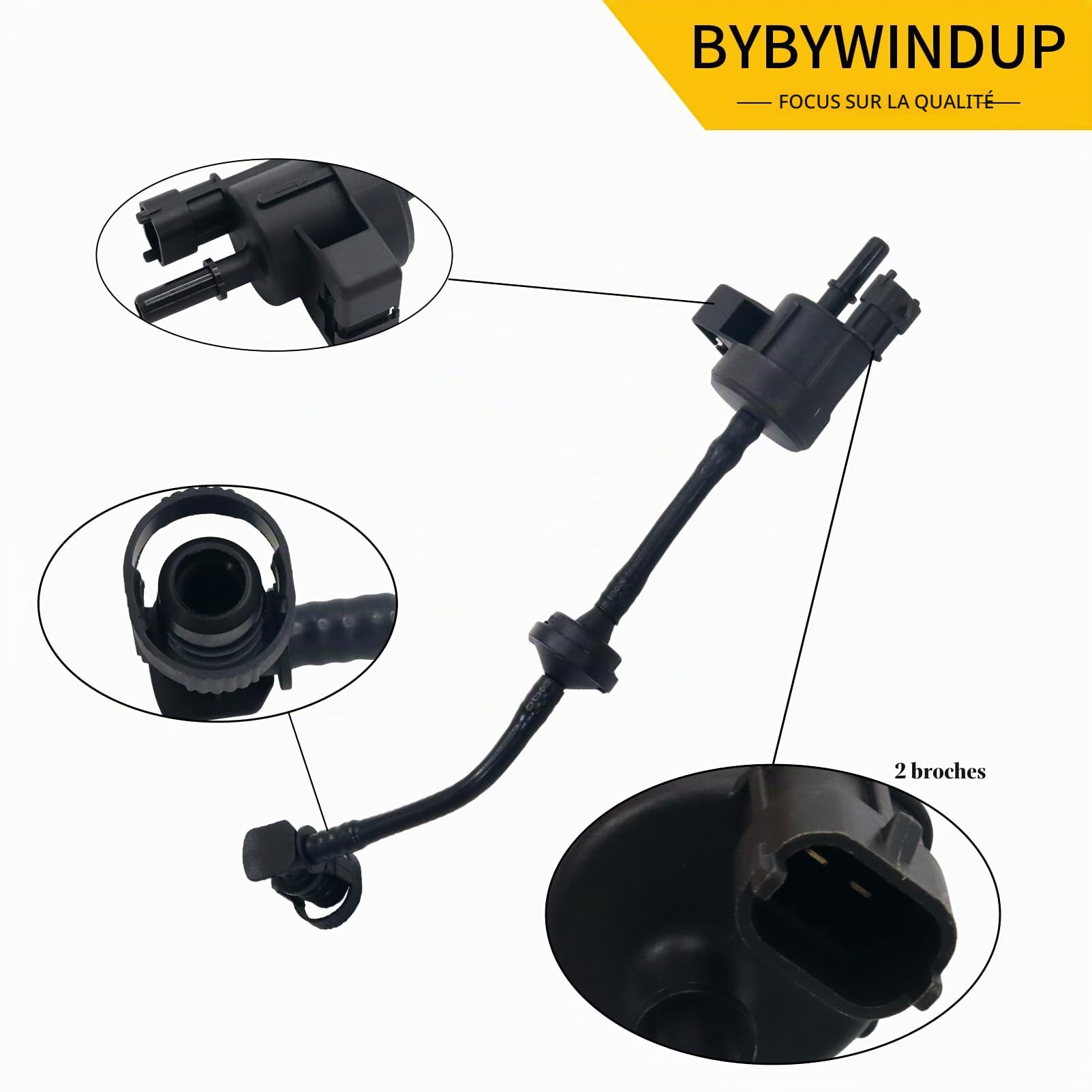 Électrovanne de purge de carburant compatible avec Opel Astra J, Corsa D, E, Insignia, Meriva B, Mokka, Zafira C, remplacement pour 55576071, 55576730