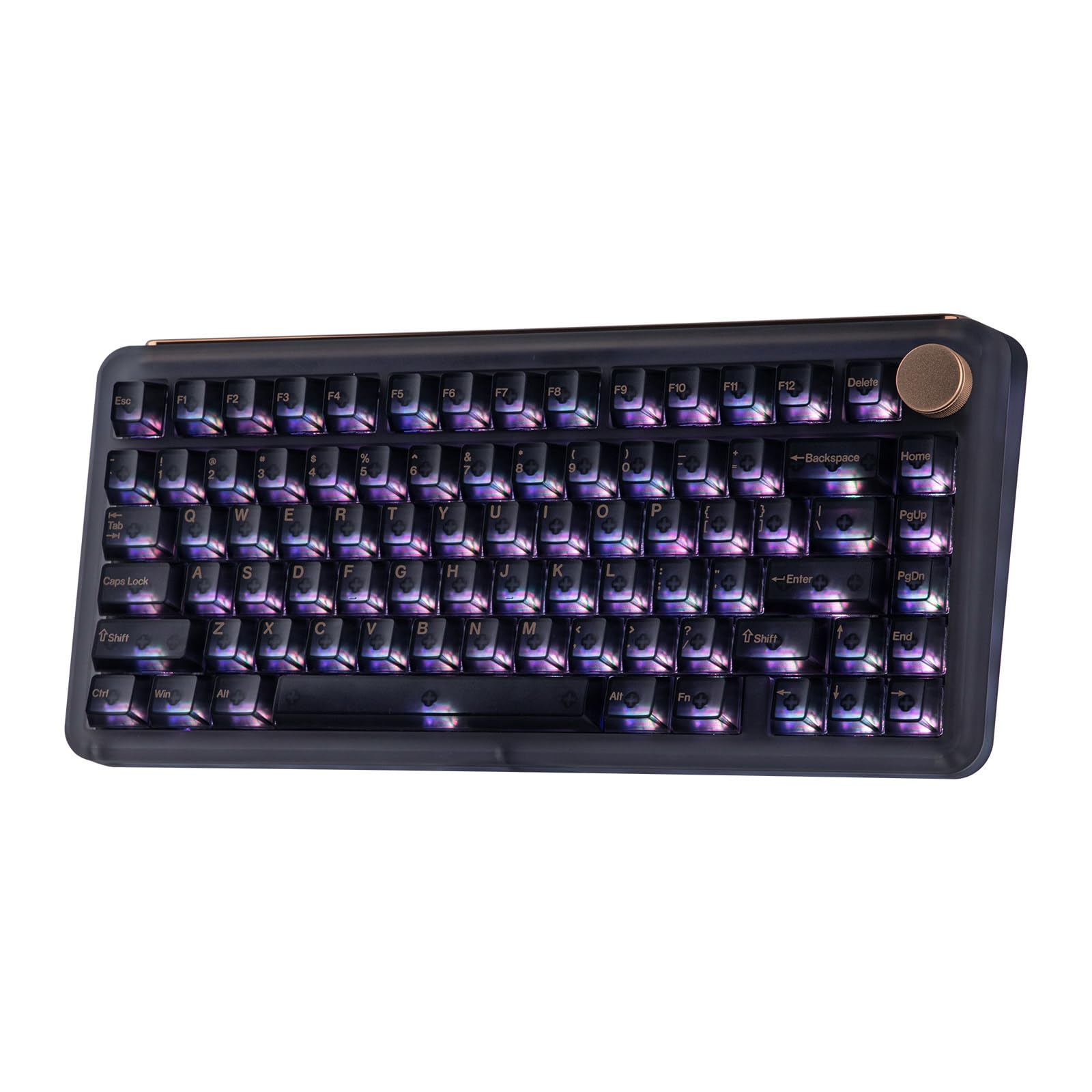 Amazon | KiiBOOM Phantom81 V4 アクリル透明キーボード ワイヤレス 75