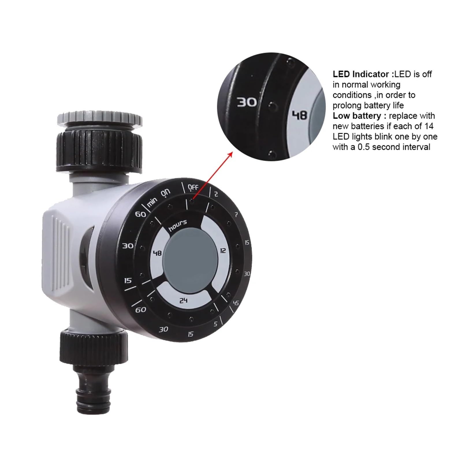 SSF70-50S Sub-Surface Drip Emitter Tubing44; Metallic - 50 ft.