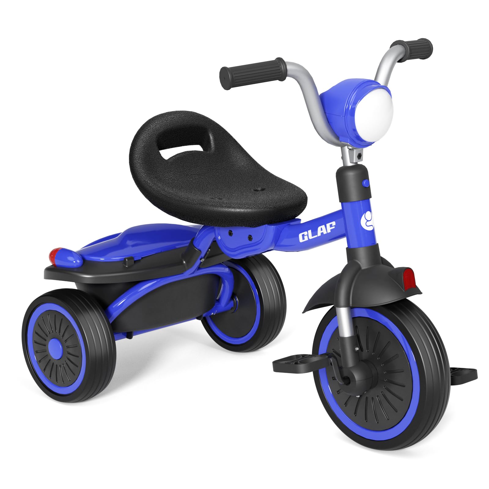 Glaf Toddler Bike for 2-5 Year Olds Tricycle for Toddler 1-3 Kids Tricycle Baby Bike with Adjustable Seat and Storage Basket Kids Trike Toys &