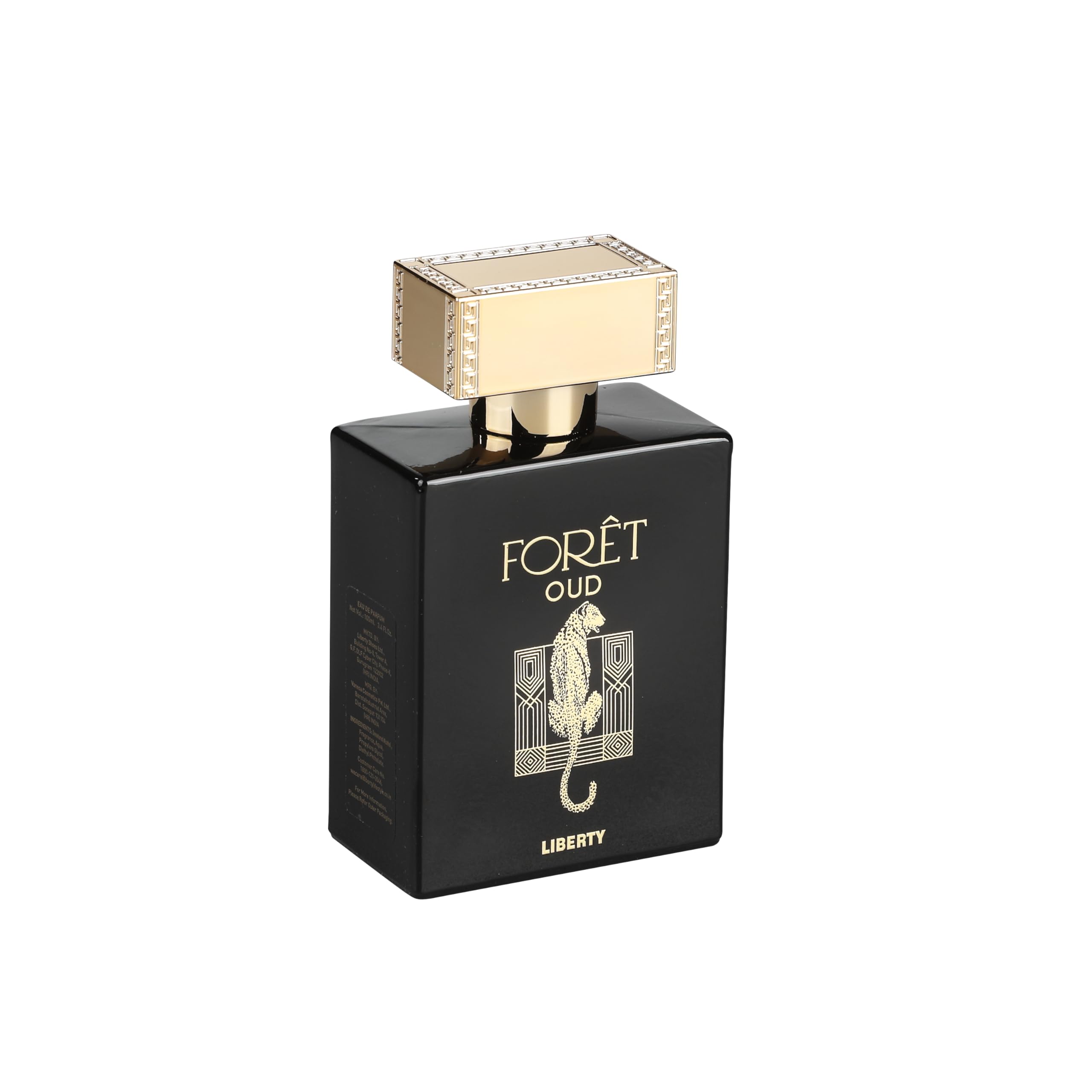 Liberty Luxury Foret Oud Perfume for Men, Long-Lasting Liquid Eau De Parfum (EDP) Spray, Premium Oud & Woody Fragrance, Sophisticated Scent 100ml