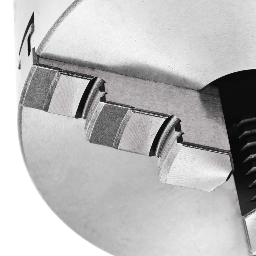 3-szczękowy uchwyt tokarski, samocentrujący, 160 mm, stal z 3 szczękami, zakres mocowania 3-145 mm, kompaktowy i trwały, do obróbki metalu, warsztatu, hobby i montażu