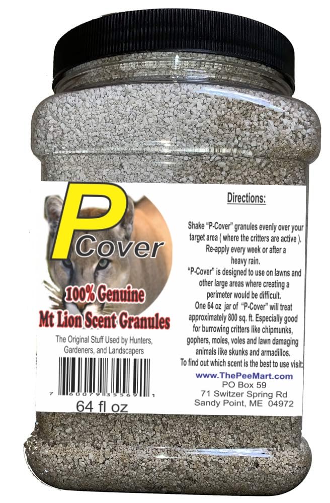 Mt Lion P-Cover Concentrated Mt Lion Scent Granules Big 64 fl oz Size!