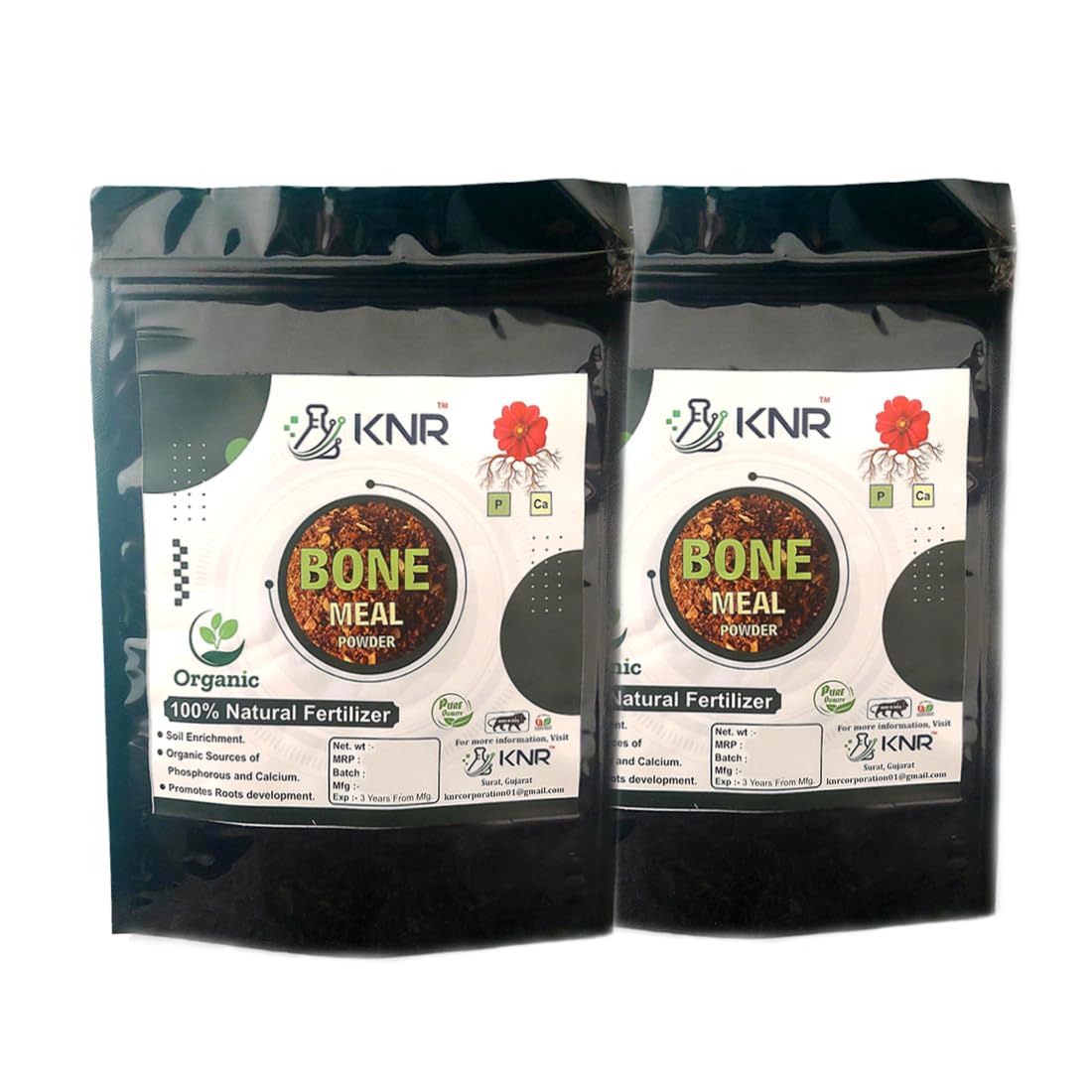 KNR Organic Bone Meal for Plants Home Gardening 1.8 Kgs | Steamed Bone Meal | Rich in Phosphorus and Calcium | Natural Plant Fertilizer| (1.8 Kg) (B0BVRPGG5F) Amazon Price History, Amazon Price Tracker