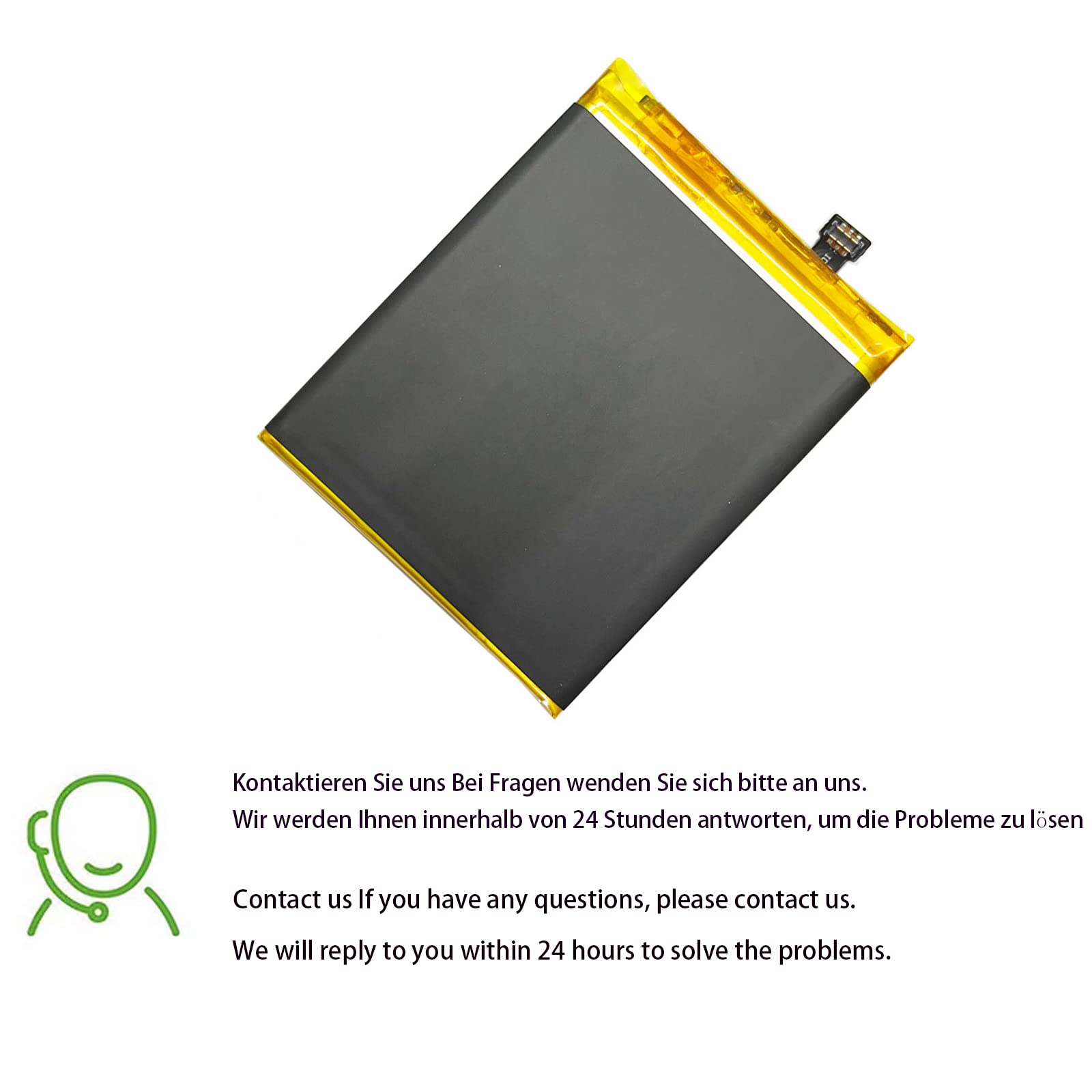 Audiosystem Batteria Di Ricambio Per Blackview BV9700 / BV9700 Pro – 4380 MAh, Modello 605872, Alta Capacità, Protezione Da Sovraccarico