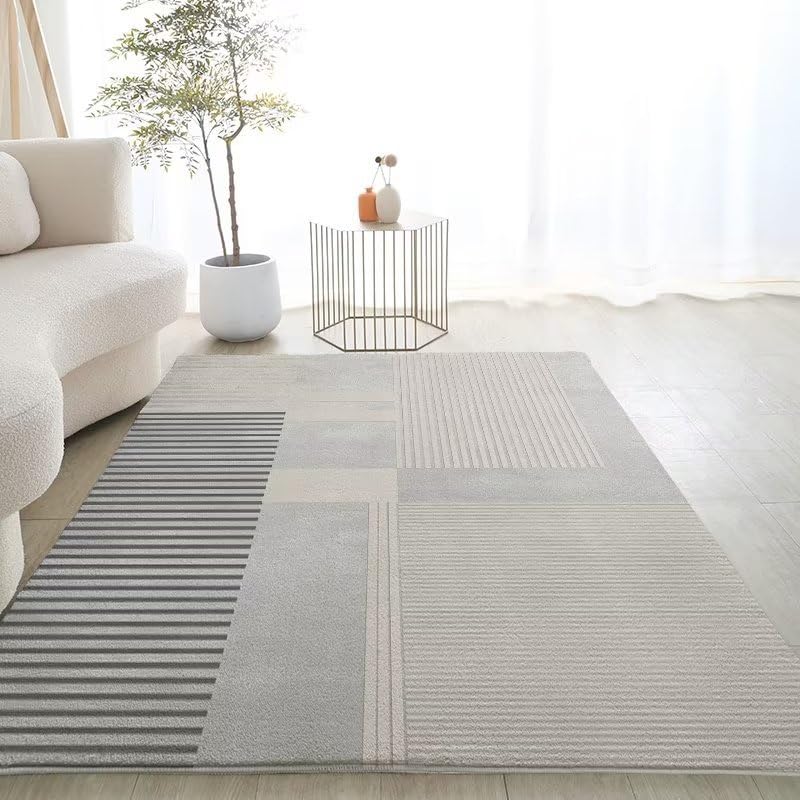 Tapis de salon lavable 200x250 pour une salle à manger moderne et chaleureuse