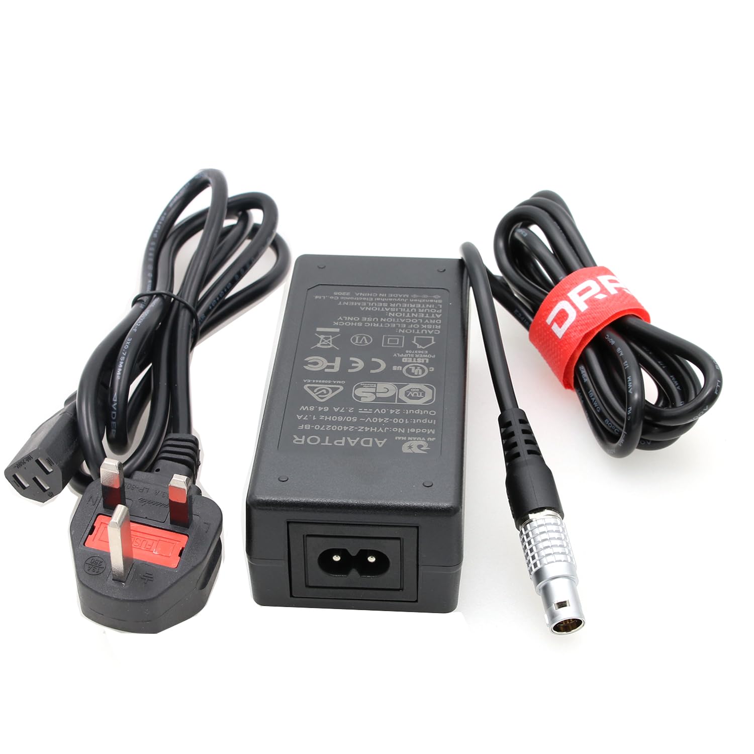 DRRI GEV242 Battery Charger 5Pin AC Power Supply for Leica GEB371 External Battery Total Station GPS TPS