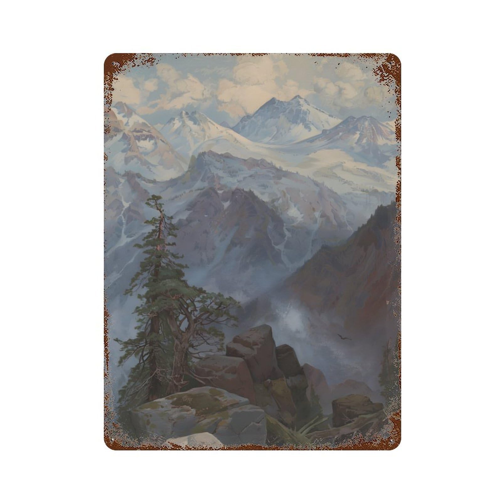 xiaoxiaoshen Thomas Moran (20) Wall Decor Art Metal Tin Poster Modern Home Decor Art Home Bar Shop Decorations Vintage Sign 40x30cm