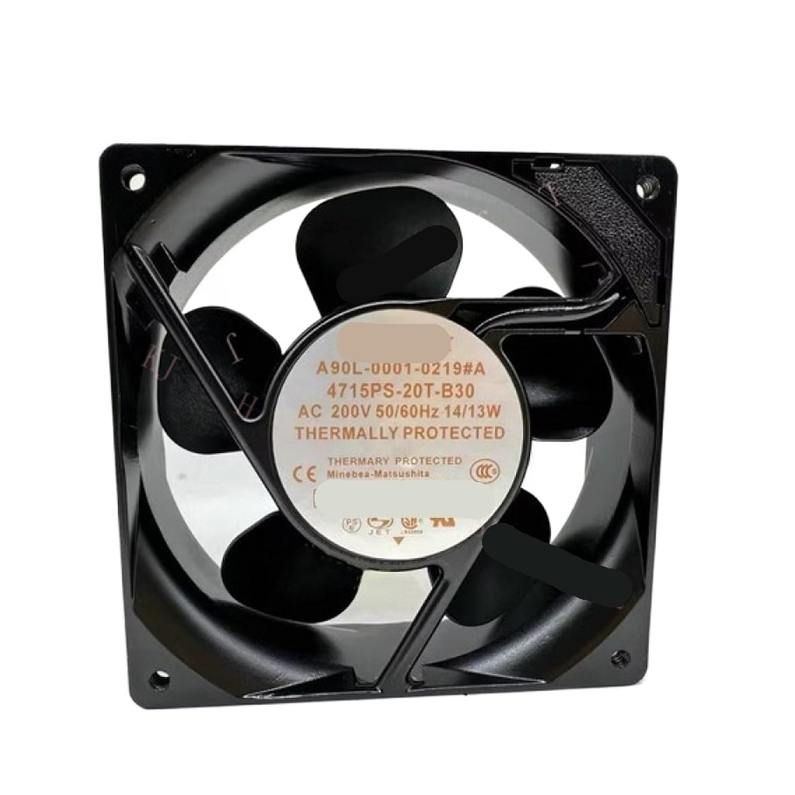 LWJYIPETZQ A90L-0001-0219#A 4715PS-20T-B30 AC 200V 14/13W 120 * 38MM Cooling Fan