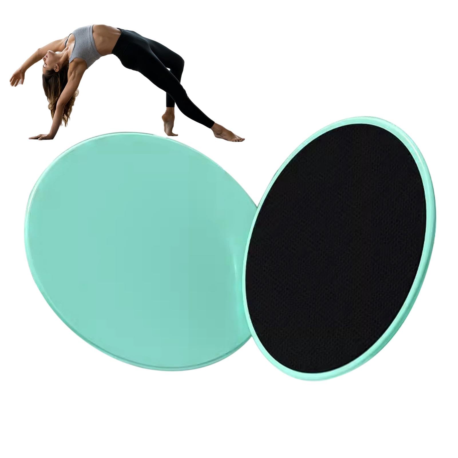 Slider per allenamento e allenamento | Design unisex per pilates, dischi per equilibrio del piede, yoga, core training, squat, pilates e ginocchia inverse
