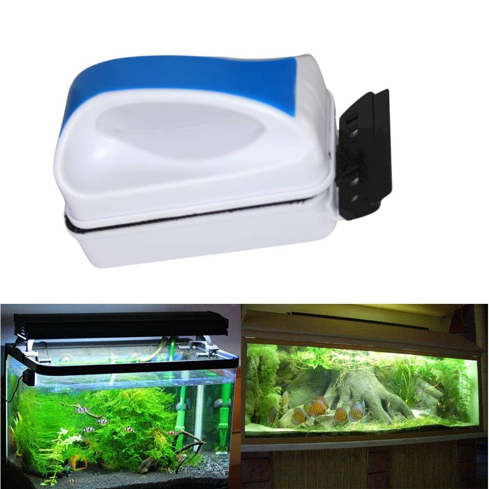 TAIYO PLUSS DISCOVERY® Aquarium Magnetic Fish Tank Glass Cleaner, Size: Small, (7.5 X6X4 cm) (LXWXH) Aquarium Strong Magnetic Cleaner Algae Magnet Cleaning Tool with Scraper, Fish Tank Floating Magnetic Cleaner Aquarium Glass Algae Scrubber Cleaner  (B08SKC59WZ) Amazon Price History, Amazon Price Tracker