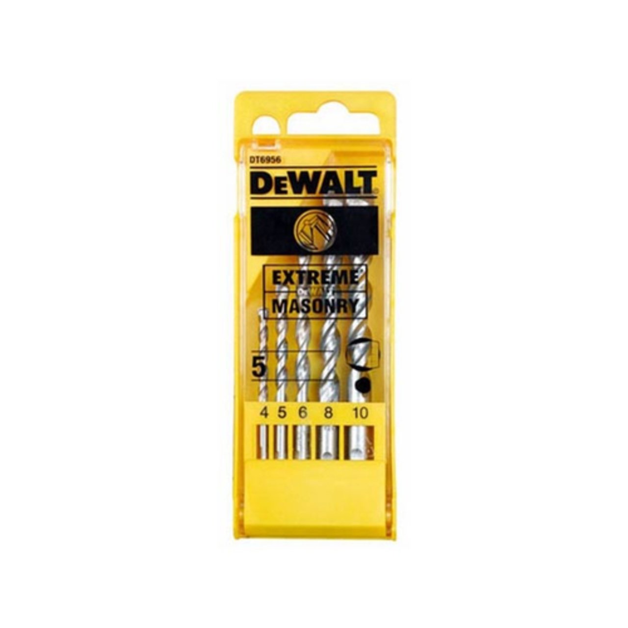 Dewalt Extreme2 5 Piece Masonry Drill Bit Set