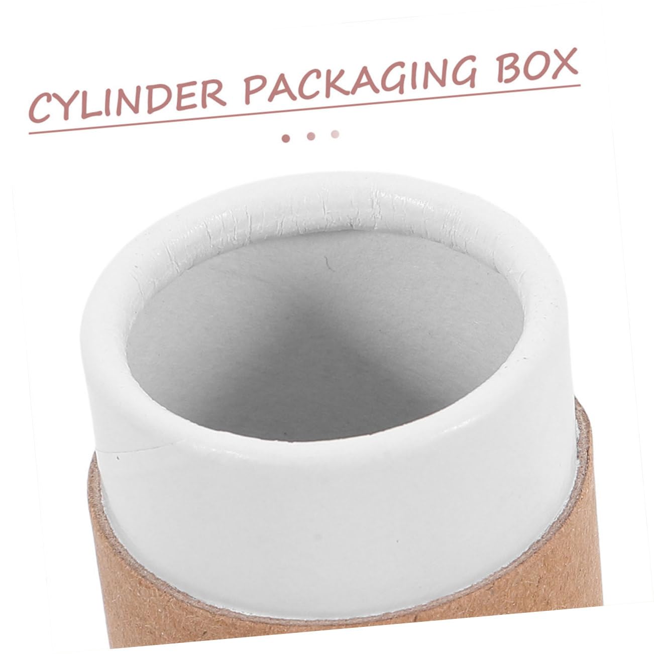 ULTECHNOVO 20 Stück Runde Pappkartons aus Braunem Kraftpapier Multifunktionale Verpackungsröhren für Tee und Ätherische Öle Vielseitig Einsetzbare Geschenkboxen für Besondere Anlässe