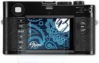 Bruni Screen Protector compatible with Leica M-P Typ 240 Protector Film, crystal clear Protective Film (2X)