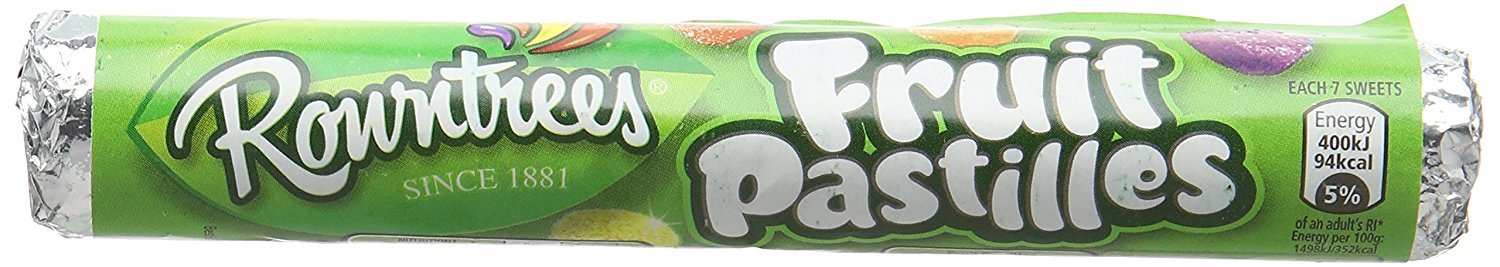 Rowntree's Fruit Pastilles Tube 50g (Pack of 24)
