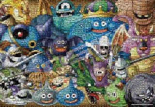 Jigsaw Puzzle Dragon Quest 1000 Piece Jigsaw Puzzle Monster Mosaic Art (EP4867)